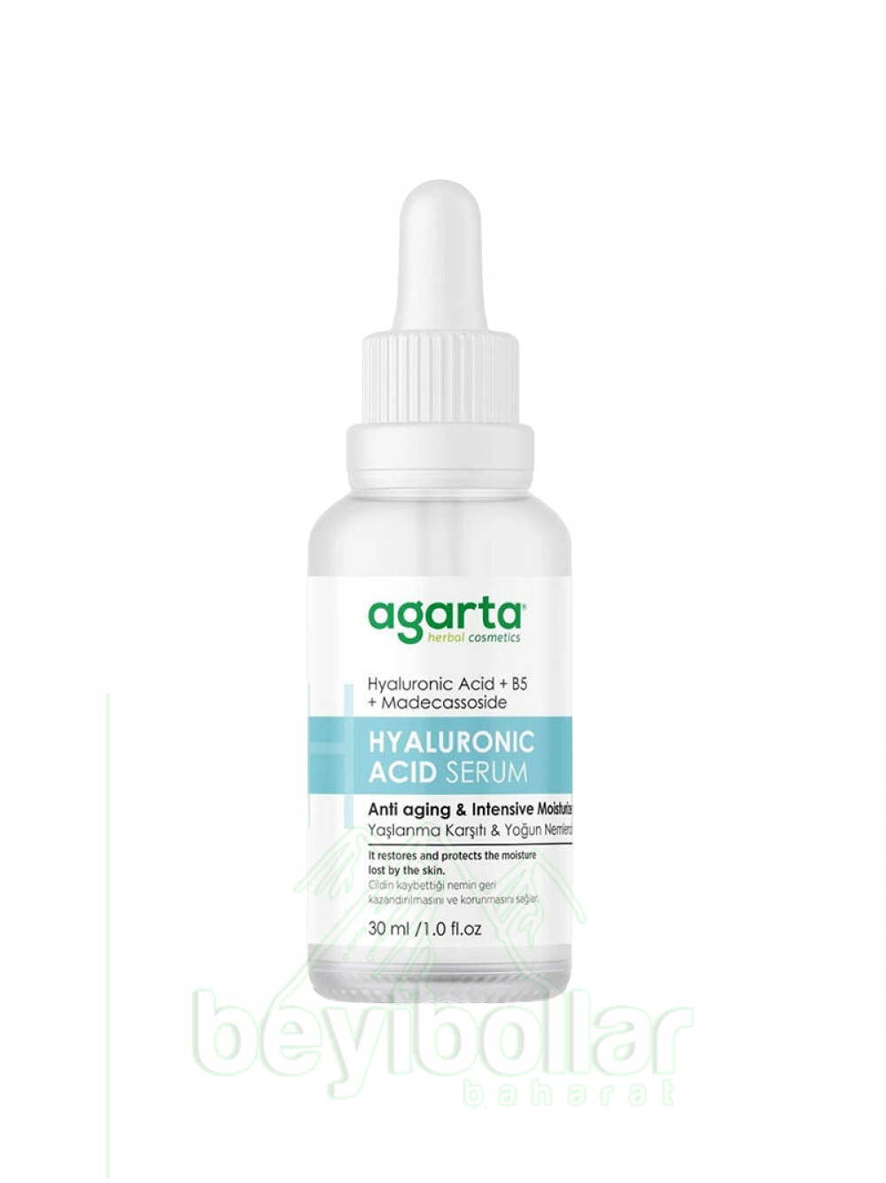 Agarta Hyaluronic Acid Serum Yoğun Nemlendirici 30 ml